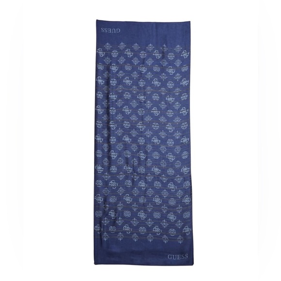 New GUESS Quattro Logo Scarf - Picture 1 of 3